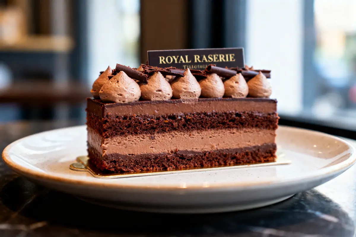 Royal Patisserie : Découvrez la recette du Trianon au chocolat !