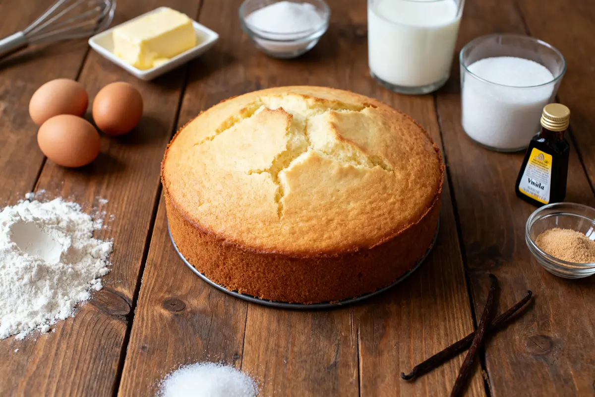 Gâteau à la vanille moelleux : La recette express inratable !