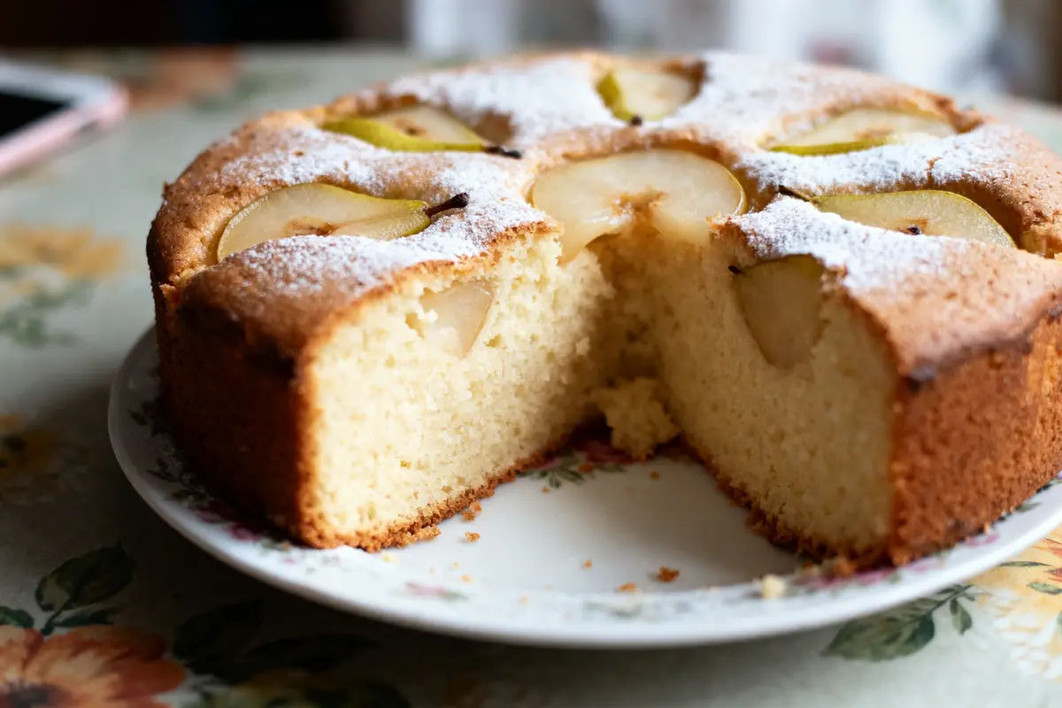 Gâteau aux poires façon Grand-Mère : Un délice étonnant !