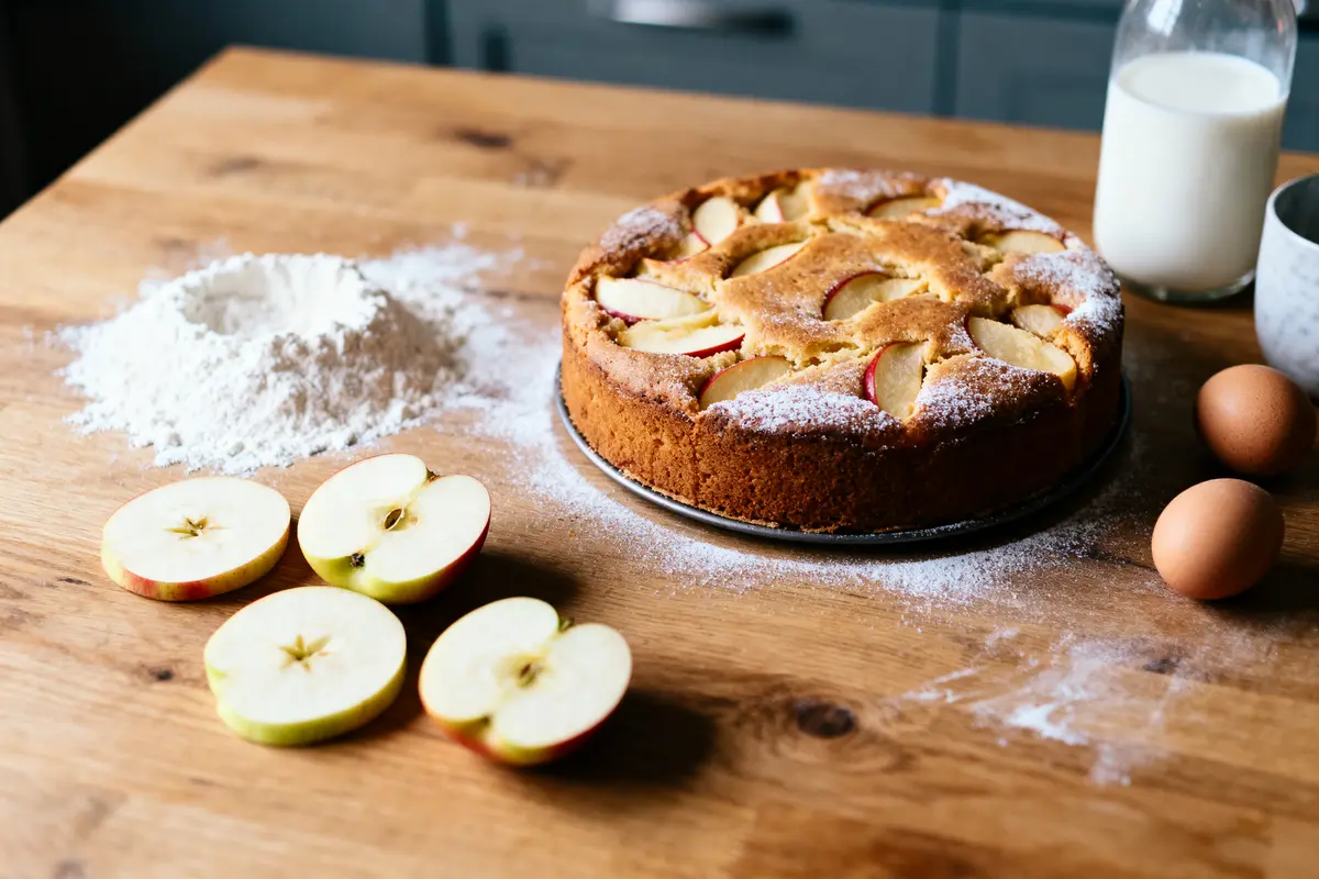 Découvrez la recette du gâteau invisible aux pommes de Cyril Lignac