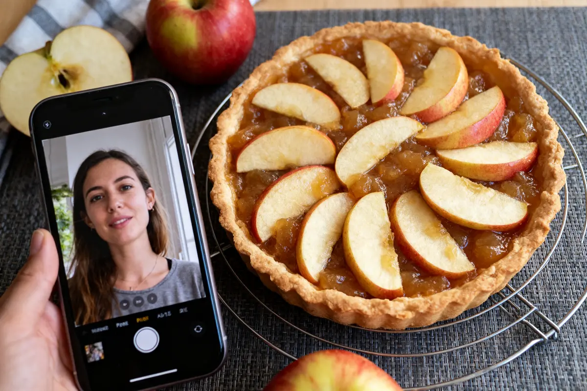 Tarte à la compote de pomme : Recette gourmande et facile