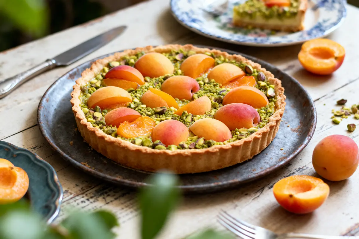 Tarte abricot-pistache : La recette gourmande à tester !