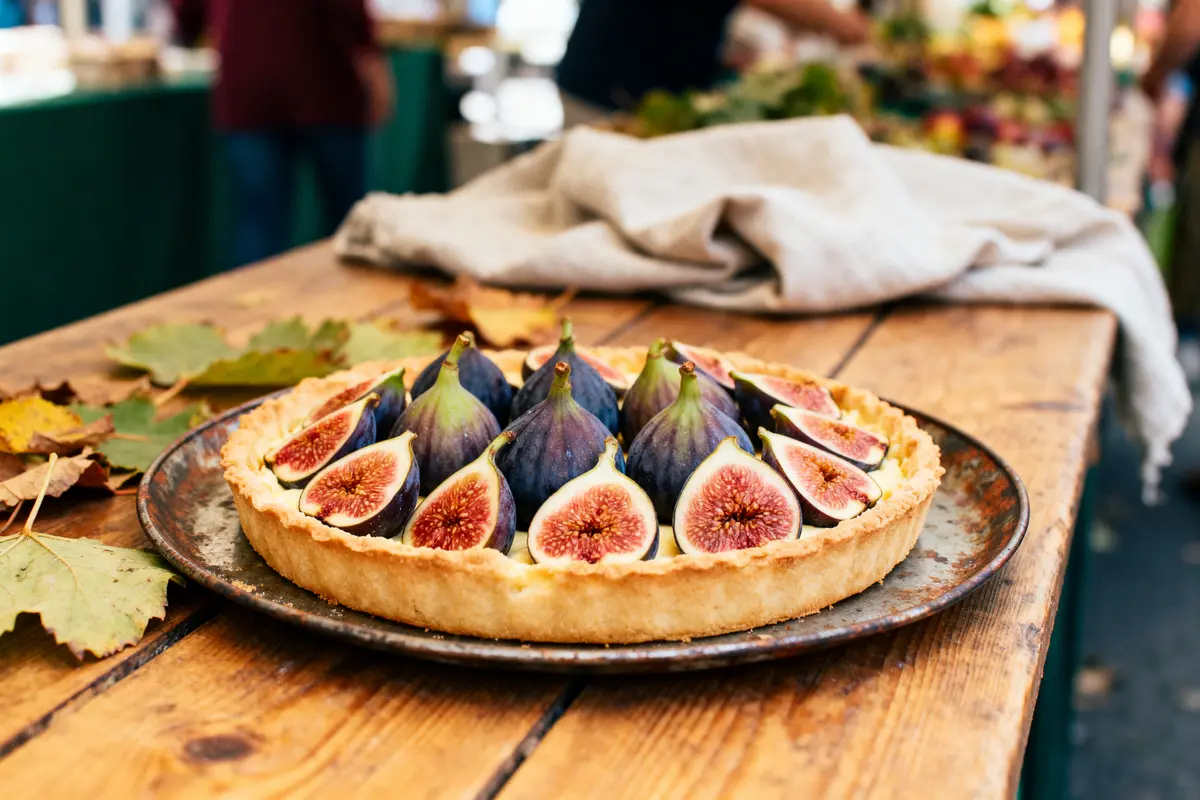 Tarte aux figues sur pâte sablée : Recette facile et délicieuse !