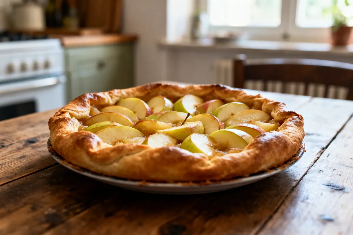 Tarte aux pommes facile : Recette rapide et économique