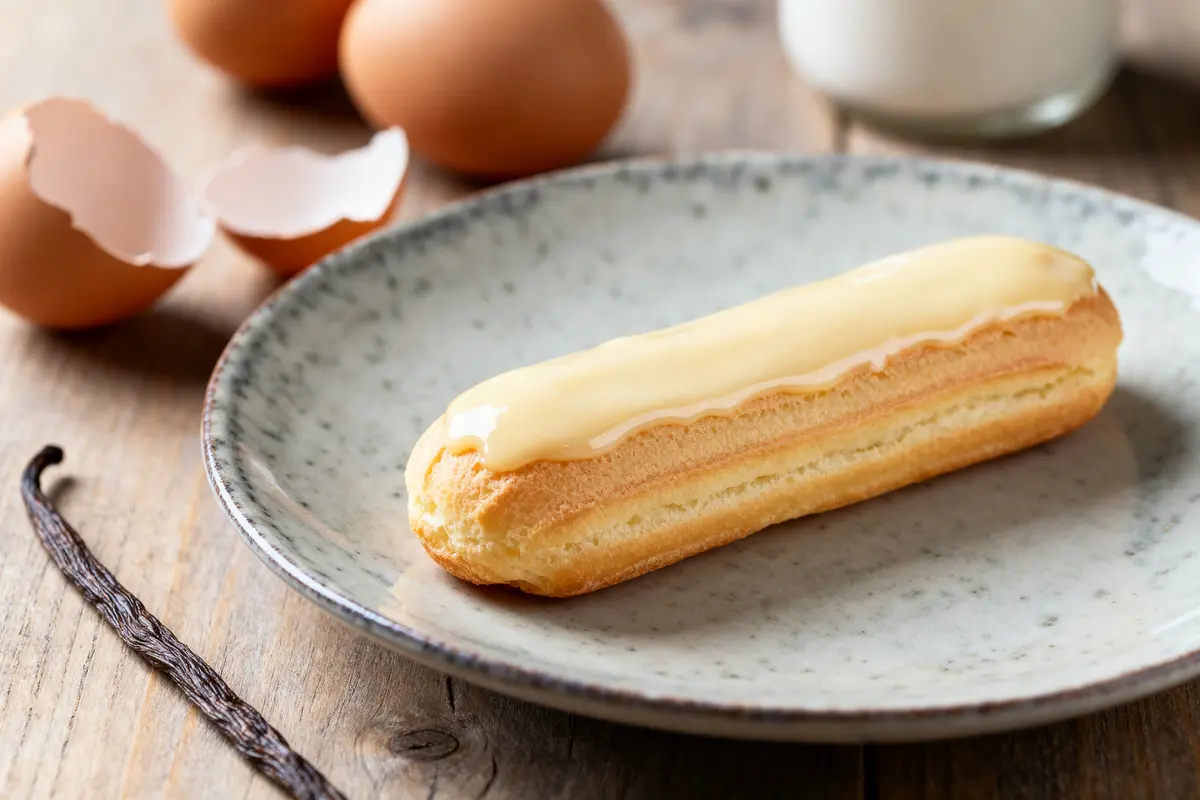 Éclair à la vanille : recette facile et inratable à déguster