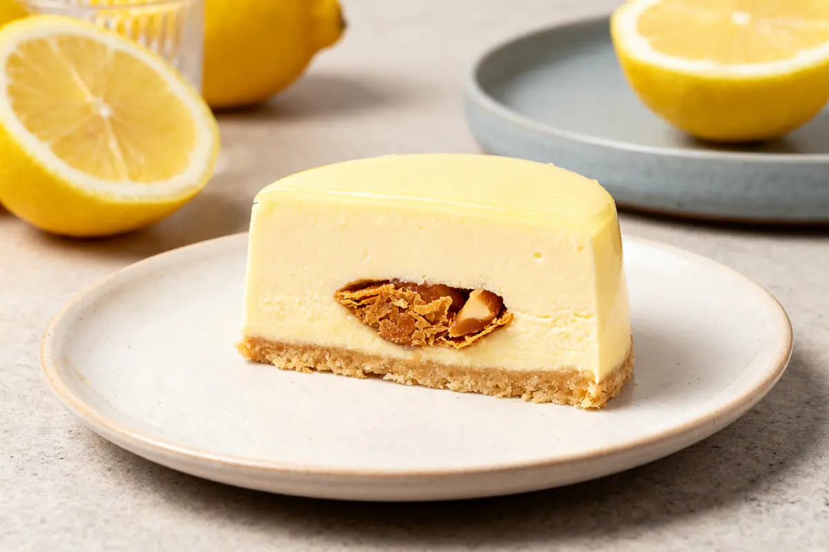 Entremet au citron : Recette meringuée, praliné ou basilic