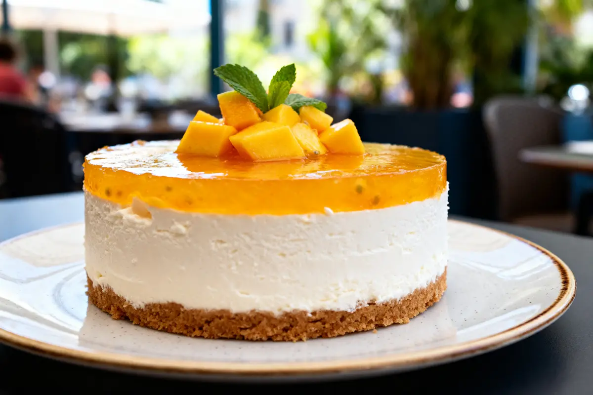 Entremet exotique à la mangue, coco et passion : La recette !
