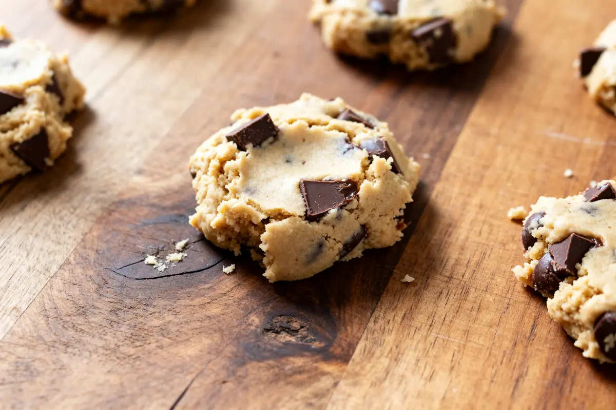 Pâte à cookie crue : Recette facile et délicieuse sans œuf