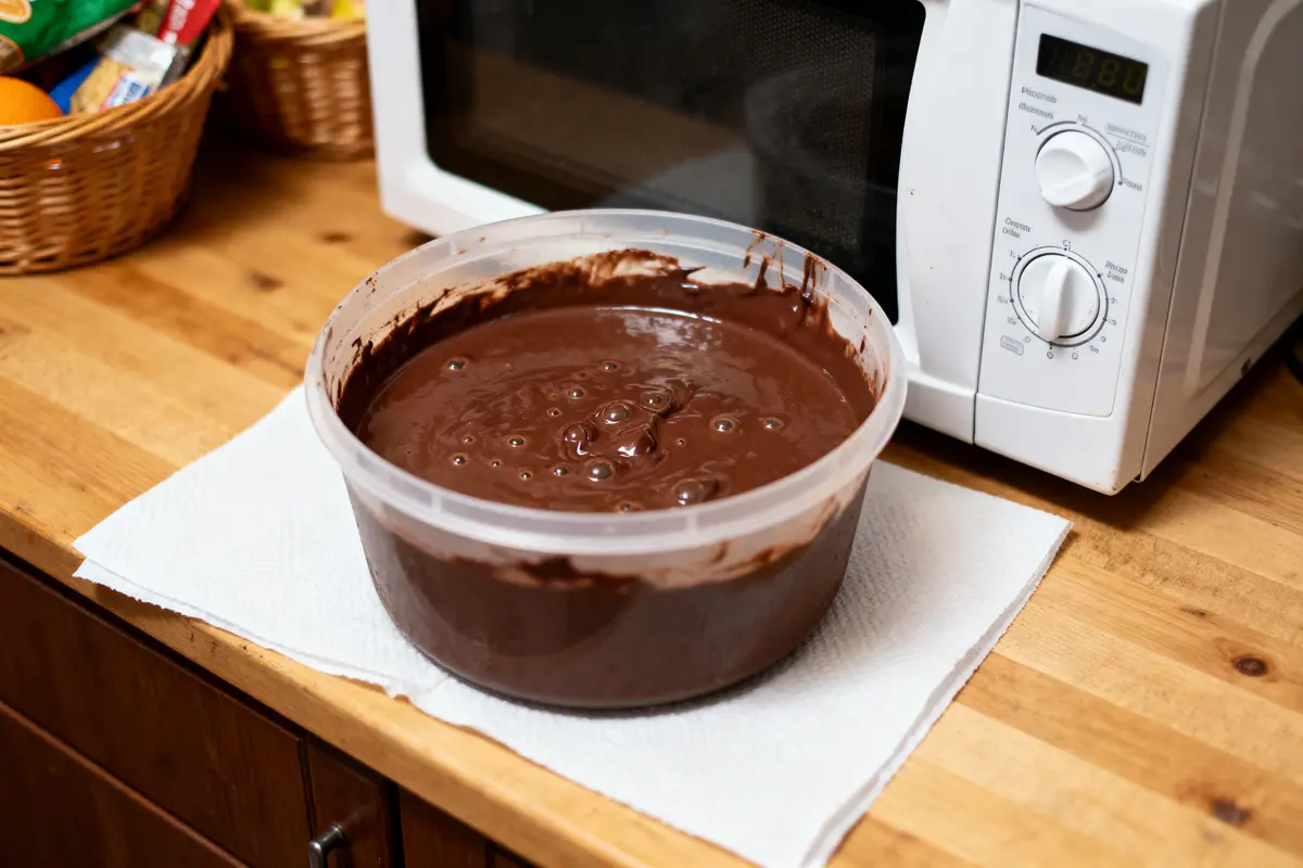 Chocolat fondu au micro-ondes : 3 astuces infaillibles !