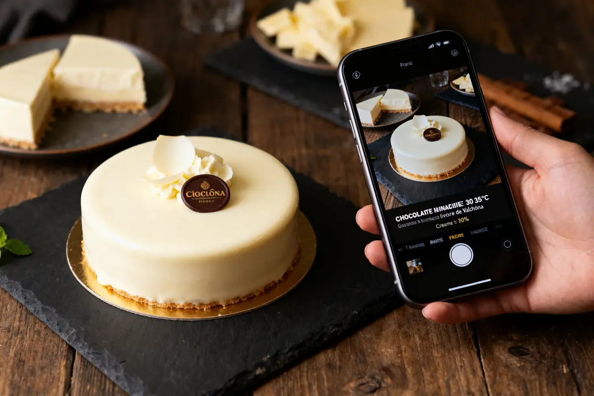 Glaçage chocolat blanc : La recette facile et délicieuse !
