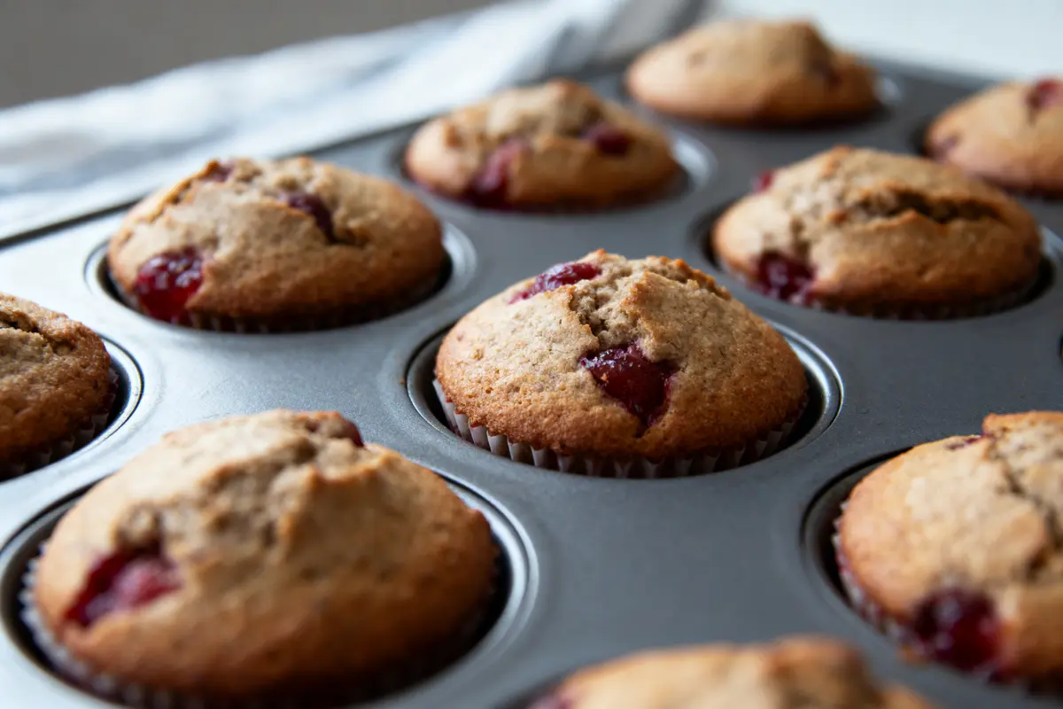 Muffins sans sucre : Recettes moelleuses aux fruits et pépites