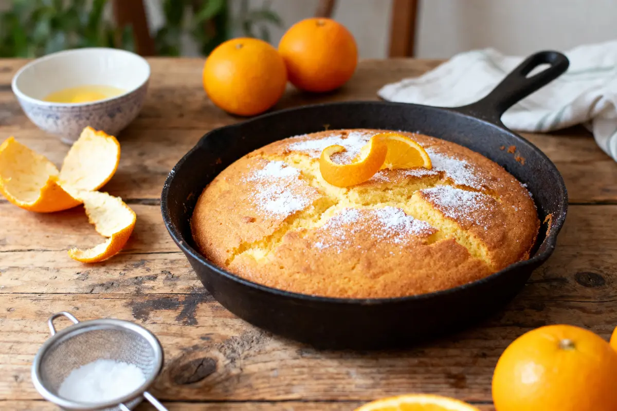 Recette de grand-mère du gâteau à l’orange : Un délice inratable